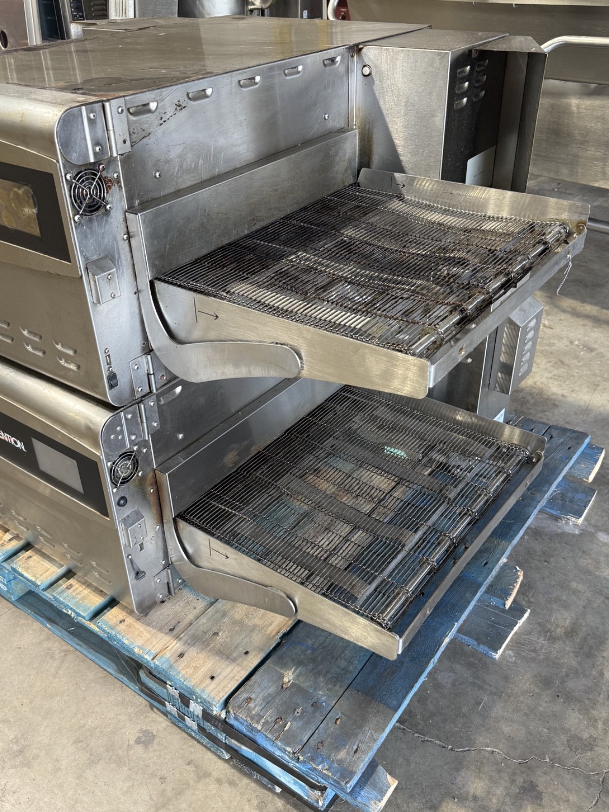 Ovention S2000 Ventless Double Stack Conveyor/ Pizza Ovens