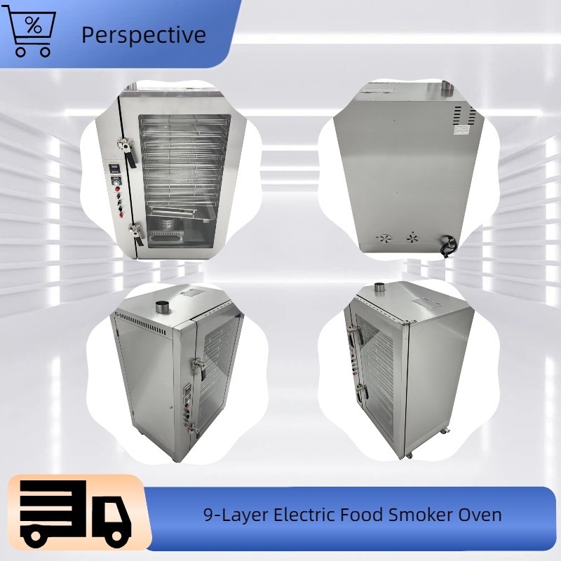 Commercial Electric Food Processing Oven 220V 1 Phase for Sausage Bacon Meat