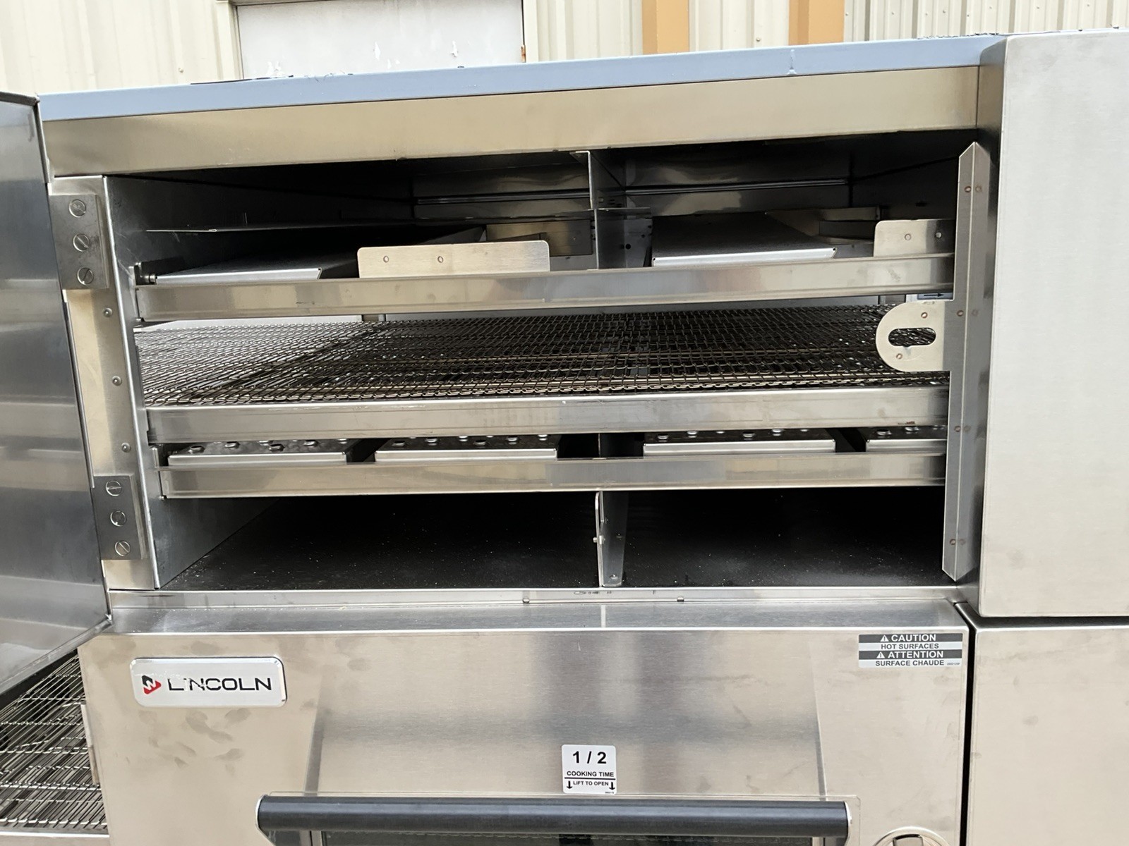 Lincoln Impinger gas Double stack low profile 1600-000-U-K3025 conveyor oven
