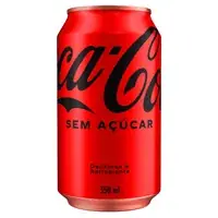 Coca zero lata da O Forno