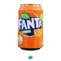 Fanta laranja lata da O Forno